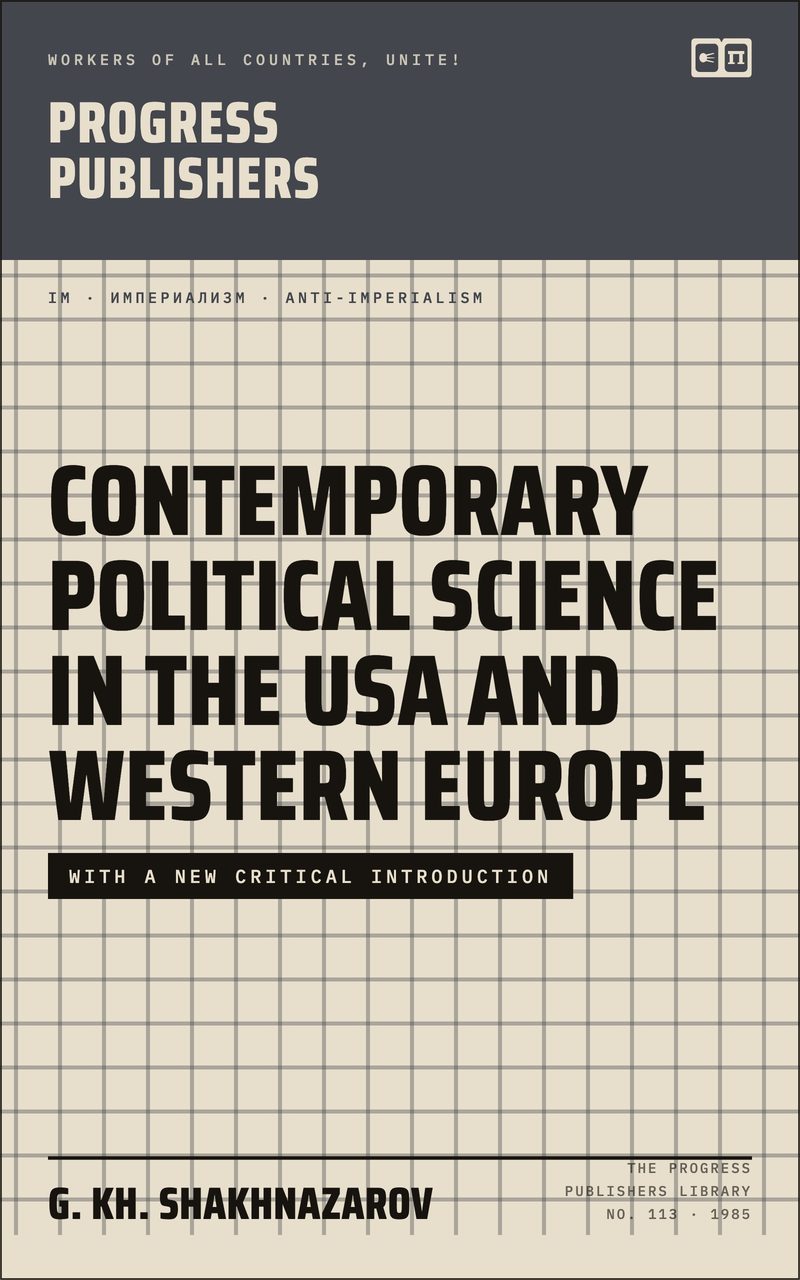 Contemporary Political Science in the USA and Western Europe