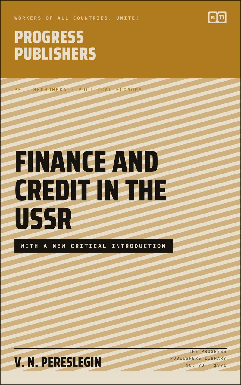 Finance and Credit in the USSR