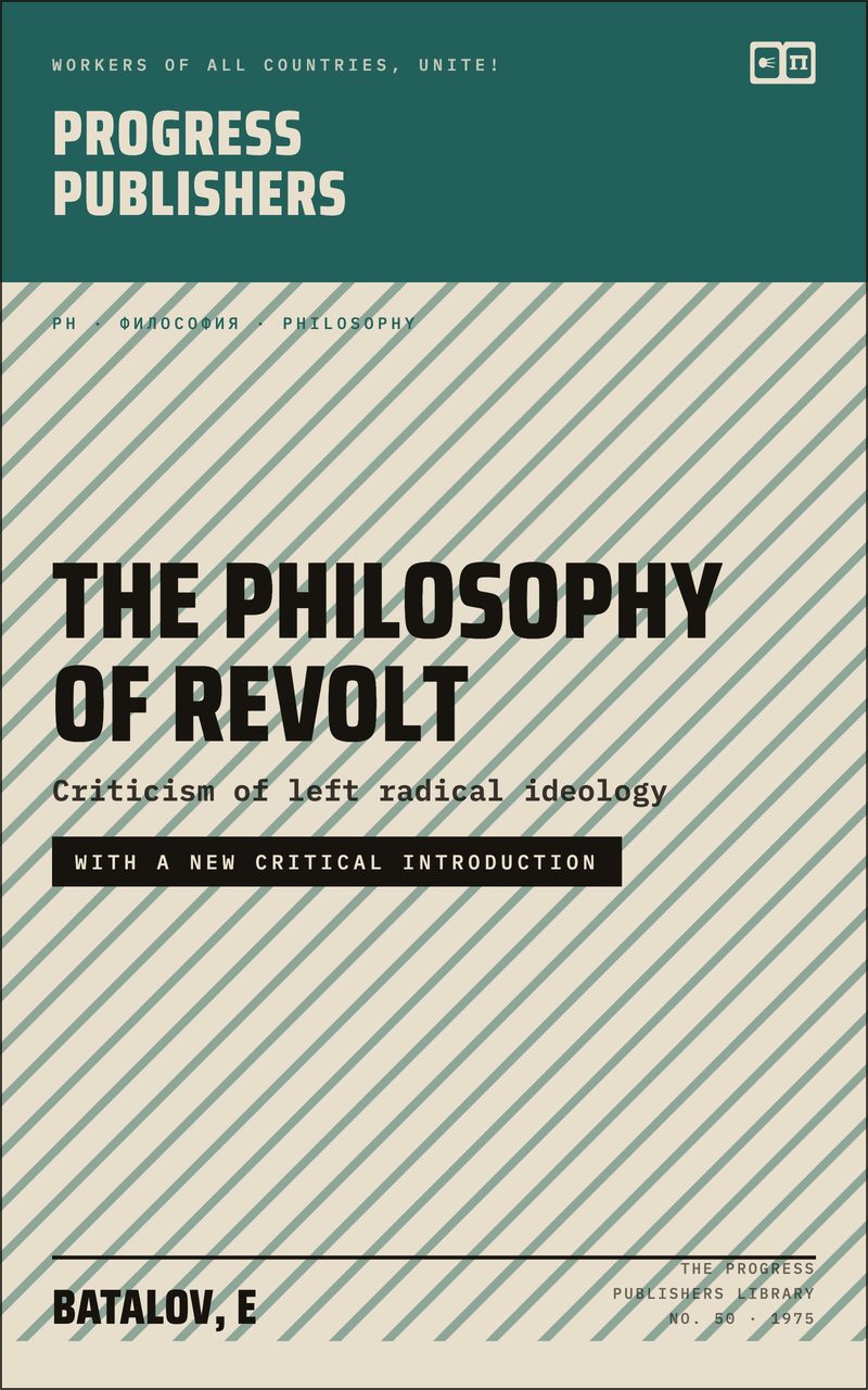 The Philosophy of Revolt