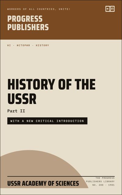 History of the USSR, Part II
