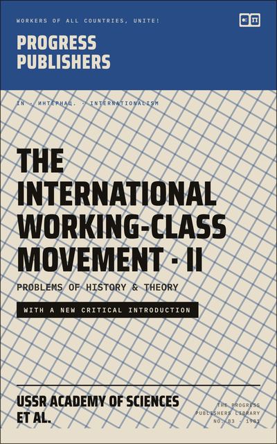 The International Working-Class Movement