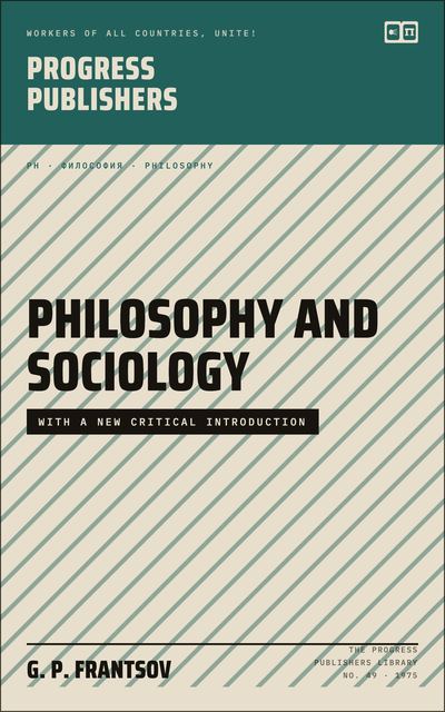 Philosophy and Sociology