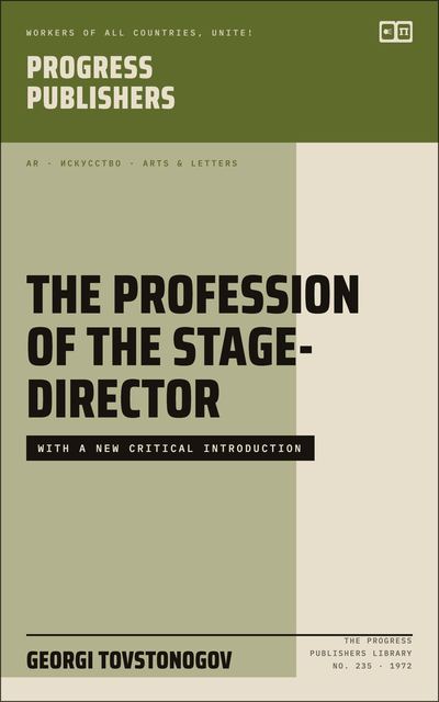 The Profession of the Stage-Director